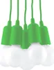 Pendelleuchte DIEGO 5 Grün - 5x E27 Fassung - max. 5x60W - Produktbild-Vorschau 4