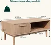 Stolik kawowy - salon, jadalnia, dł. 110 x szer. 50 x wys. Podgląd zdjęcia produktu 4