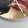 Wanduhr - Rund - Glasuhr - Frau rote Lippen Lippenstift Produktbild-Vorschau 5