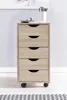 Podstawa mobilna MINA 33 x 68 x 38 cm drewno MDF 5 szuflad Podgląd zdjęcia produktu 21