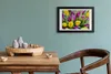 Bild 30x20 MDF-Rahmen, Wandkunst bunte Tulpen Produktbild-Vorschau 2