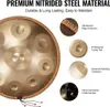 Handpan Trommel 55cm 9 Noten D-Moll - Handtrommel Produktbild-Vorschau 4