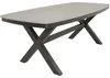 Lesli Living - Gartentisch Davos - Grau - 200x100cm Produktbild-Vorschau 1