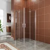 SONNI rohový sprchovací kút Sprchový kút ŠxHxV: 120x90x195 Náhľad obrázku produktu 1