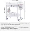 SucceBuy 2-stöckiger Laborwagen, Mehrzweckwagen mit 2 Produktbild-Vorschau 7