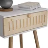 Nachttisch Vicco Holk Weiß/Kiefer 2-er Set, Model 54227 Produktbild-Vorschau 5