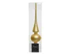 Christbaumspitze Glas 26cm hellgold matt Produktbild-Vorschau 3
