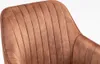 SEBA Drehstuhl Gail 180° cognac Holzfuß Buche, 2er SET Produktbild-Vorschau 8