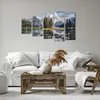 Bild auf Leinwand - Leinwandbild - 5 Teile - See Landschaft Produktbild-Vorschau 6