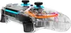 A transparent game controller with visible internal components. Produktbild-Vorschau
