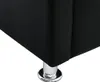 vidaXL Kreslo Cube Black Faux Leather Náhľad obrázku produktu 6