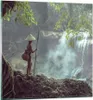 Bilder auf glas - Einteilig - Asien Junge Wasserfall - Produktbild-Vorschau 1