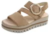 Sandali da donna Gabor, color beige chiaro, adatti al tempo Anteprima dell’immagine prodotto 3