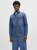 JACK & JONES Chemise unie à manches longues, col Kent, Voir les images du produit 3