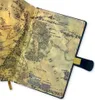 An open notebook with a map on its pages. Náhled obrázku produktu