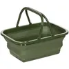 Składany kosz FoxOutdoor, oliwkowy, 9 l Podgląd zdjęcia produktu 1