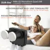 DUR-line 6° Monoblock Quad LNB - Astra 19,2°E + Hotbird Produktbild-Vorschau 5