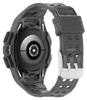 Für Samsung Galaxy Watch 5 44mm Silikon Uhrenarmband mit Produktbild-Vorschau 2