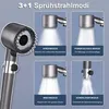 Duschkopf mit Filter und Schlauch mit 4 Strahlarten 2m Produktbild-Vorschau 5