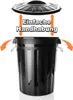 BigDean 2 Stück wetterfeste Universaltonne mit Deckel Produktbild-Vorschau 2