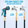 Tuyau d’arrosage flexible extensible 30 m avec pistolet Voir les images du produit 5
