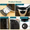HOMCOM Wasserkocher Toaster Set 1,7L Edelstahl Wasserkocher Produktbild-Vorschau 8