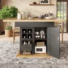 Flieks Table de salle à manger extensible avec armoire, Voir les images du produit 2