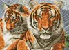 DIAMOND DOTZ® Squares Original Diamond Painting "Tigers“ Produktbild-Vorschau 1