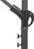 vidaXL Ampelschirm Weiß 3 m Aluminium-Mast Produktbild-Vorschau 6