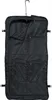An open black garment bag is shown hanging from a hook. Anteprima dell’immagine prodotto