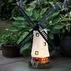 LED Solarleuchte, Windmühle, mehrfarbig, H 51 cm Produktbild-Vorschau 3