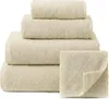 Hotel Spa Handtuch dickes Frottee Baumwolltuch 40x60 Beige Produktbild-Vorschau 1