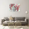 Bilder auf glas - Einteilig - Rot Blätter Zweige - 70x50cm Produktbild-Vorschau 7
