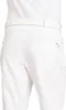 Close-up view of the back of white pants with a white belt. Produktbild-Vorschau