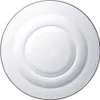 Lys - Assiette creuse en verre transparent x6 - 21cm Voir les images du produit 1