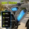 Draixcor E7 Pro E-Bike 20 Zoll Fatbike, 48V 30Ah 1440Wh, Produktbild-Vorschau 4