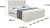 ALTDECOR Boxspringbett mit H4 Matratze und Topper - 200 x Produktbild-Vorschau 6