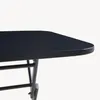 Table pliante 'Sande' rectangulaire acier 71x70x110 cm noir Voir les images du produit 9