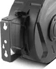 A close-up view of a black retractable air hose reel, showing its mounting bracket. Anteprima dell’immagine prodotto