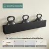 Mai & Mai Duschablage ohne Bohren mit Handtuchhalter, Produktbild-Vorschau 7