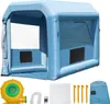 An inflatable spray booth and its accessories are displayed against a white background. Náhľad obrázku produktu