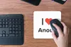 MuchoWow® Mauspad Mousepad Ich liebe - Anouk - Mädchen Produktbild-Vorschau 4