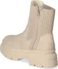 A single beige boot is shown from a rear-side angle against a white background. Produktbild-Vorschau