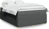 Boxspringbett mit Matratze Dunkelgrau 140x200 cm Stoff Produktbild-Vorschau 2