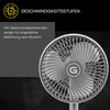 GUTFELS Tischventilator VENTI 3010 R, 15 cm Ø, USB Produktbild-Vorschau 6