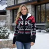 Nebulus Norweger Jacke Hoody mit Teddyfell NORON Damen, mit Produktbild-Vorschau 4