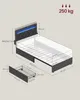 VASAGLE Doppelbettgestell, Bettgestell, 90 x 200 cm, LED, Produktbild-Vorschau 8