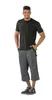 Planam Dreiviertel-Hose Plaline Gr. XL schiefer/schwarz Produktbild-Vorschau 2