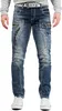 Cipo & Baxx Herren Regular Fit Jeans Stonewashed CD296 Blue Produktbild-Vorschau 1