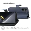 imoshion  Klapphülle Xiaomi Poco X8 Pro - Dunkelblau Produktbild-Vorschau 4